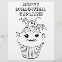 Cute Halloween Coloring Lakan