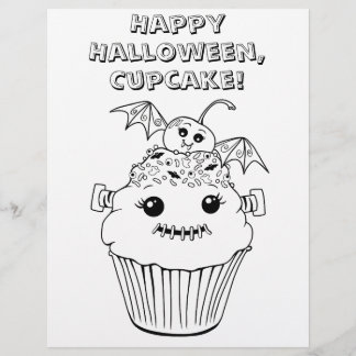 Cute Halloween Coloring Lakan