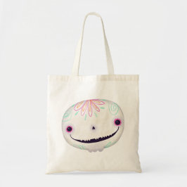 Cute Halloween Dekoration Spooky Sugar SKull Tygkasse