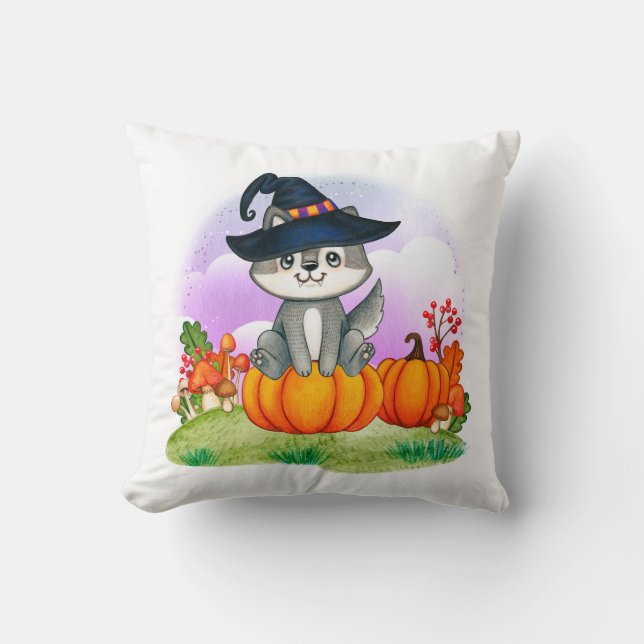 Cute Halloween Dekorativ kudde (Framsida)