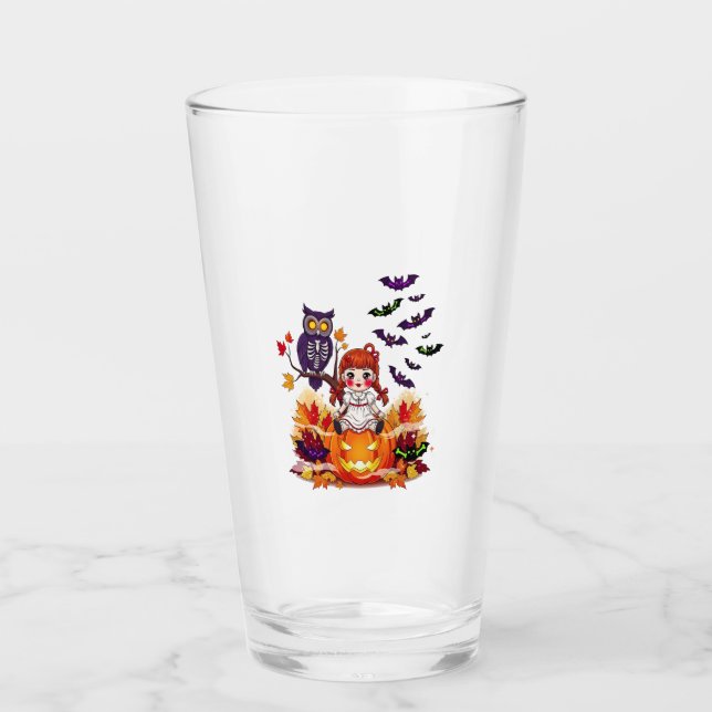 Cute Halloween Doll Uggla Glaskopp (Framsida)