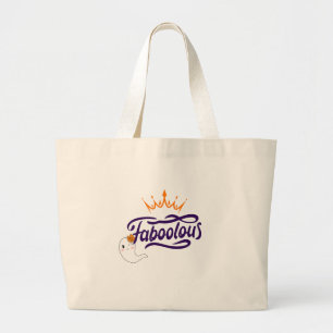 Cute Halloween, Faboolous, Cute Ghost, Preppy Jumbo Tygkasse