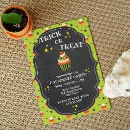 Cute Halloween fest-inbjudan Inbjudningar
