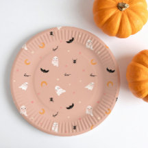 Cute Halloween fest Little Boo Orange Ghost
