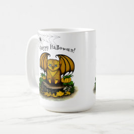 Cute Halloween Fladdermus Kaffemugg