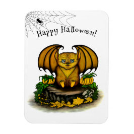 Cute Halloween Fladdermus Magnet