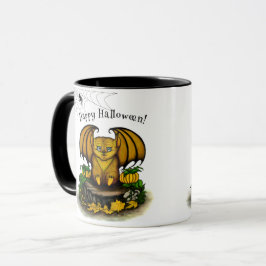 Cute Halloween Fladdermus Mugg
