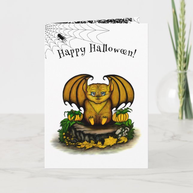 Cute Halloween Fladdermus Program (Framsida)