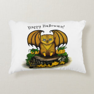 Cute Halloween Fladdermus Prydnadskudde