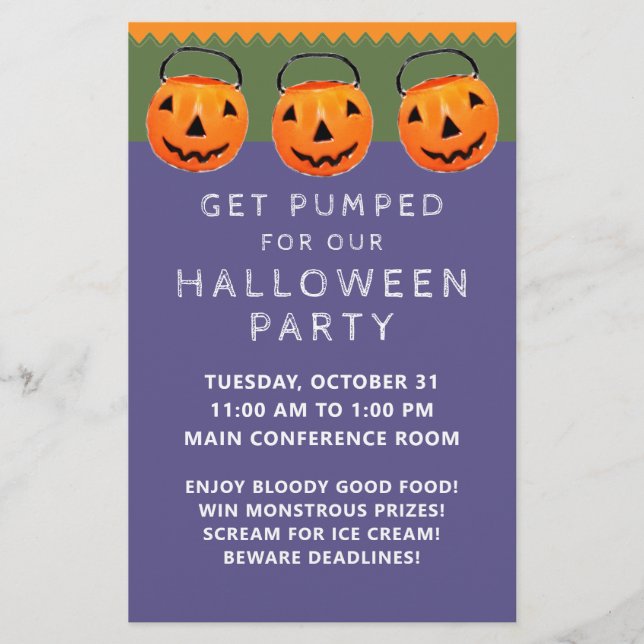 Cute Halloween Flyer (Framsidan)