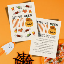 Cute Halloween Games Boo-matchkort