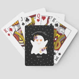 Cute Halloween Ghost Casinokort