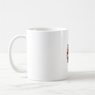 Cute Halloween Ghost Cat Design Kaffemugg
