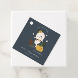 Cute Halloween Ghost Little Boo i alla åldrar Gåvor Etiketter