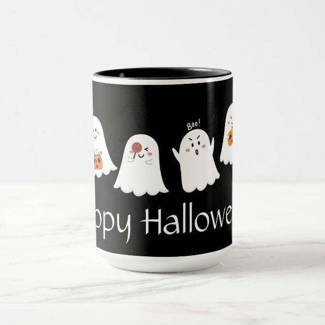 Cute Halloween Ghost Mugg (Center)