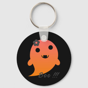 Cute Halloween Ghost Nyckelring