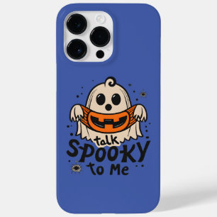 Cute Halloween Ghost Retro : Prata med mig