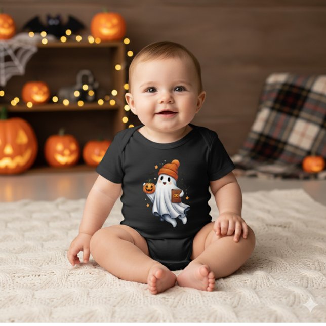 Cute Halloween Ghost T Shirt (Skapare uppladdad)