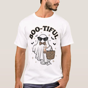 Cute Halloween Ghost T-Shirt - Adsible Spooky Fri