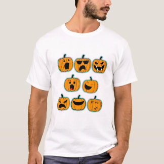 Cute Halloween Ghost-Tecknad Design T Shirt