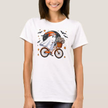 Cute Halloween Ghost Womens Halloween