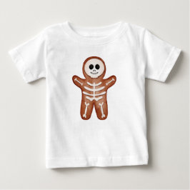 Cute Halloween Gingerbread Skeleton Cookie T Shirt