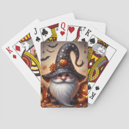 Cute Halloween Gnome Casinokort