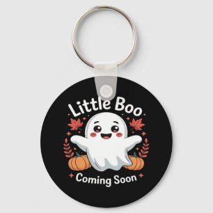 Cute Halloween Gravid-meddelande Nyckelring