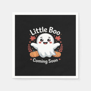 Cute Halloween Gravid-meddelande Pappersservett