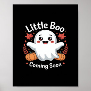 Cute Halloween Gravid-meddelande Poster