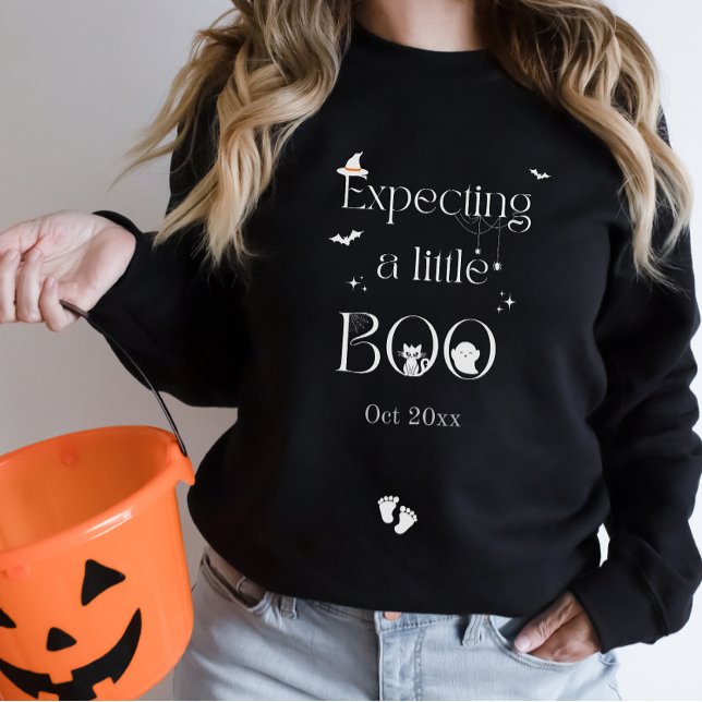 Cute Halloween-Graviden i Baby T Shirt (Skapare uppladdad)