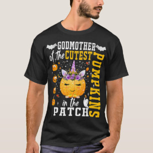Cute Halloween-gudmor till de bästa trummorna i T Shirt