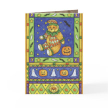 Cute Halloween-hälsningskort