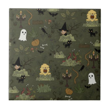 Cute Halloween, Haunted Forest Mönster