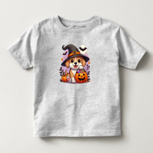 Cute Halloween-hund/valp T Shirt