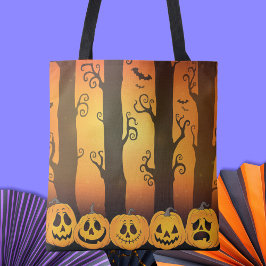 Cute Halloween Jack o lantern Pumpkin Tygkasse