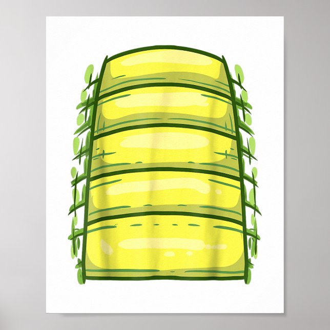Cute Halloween Kids Front Alligator Belly Crokodil Poster (Framsidan)