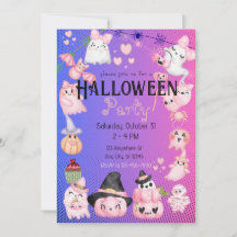 Cute Halloween Kids Halloween fest Kawaii Rosa