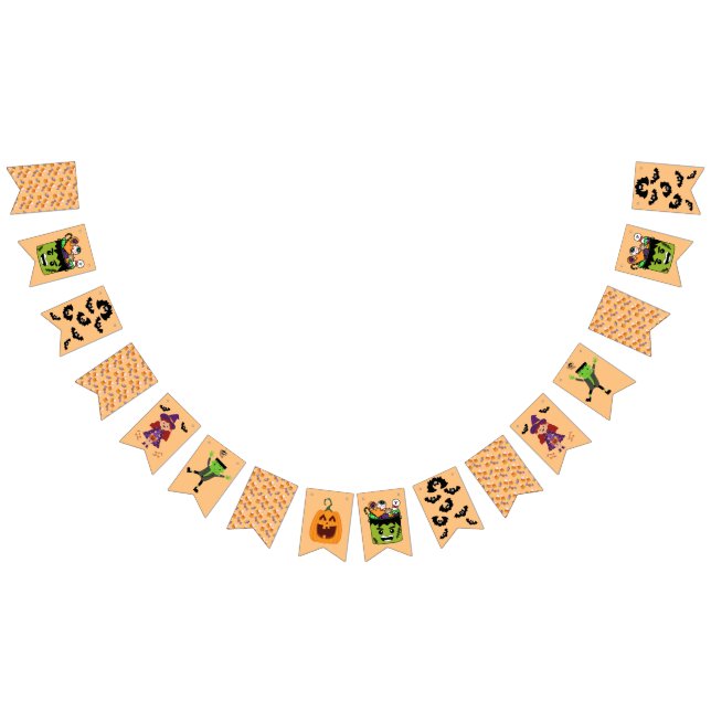 Cute Halloween Kids Party Supplie Vimplar (Alla)