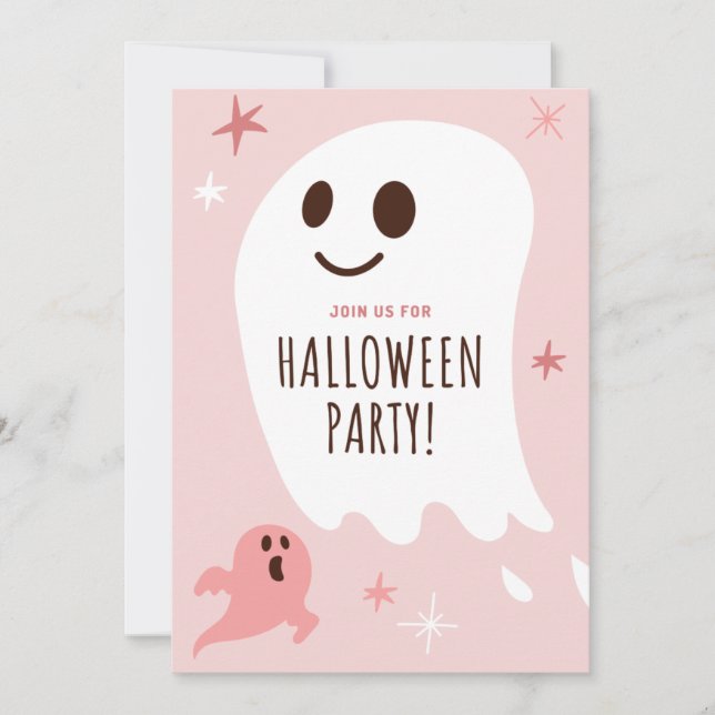 Cute Halloween-kort Tack Kort (Framsida)