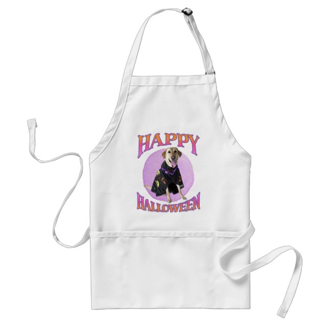 Cute Halloween Labrador Förkläde (Framsidan)
