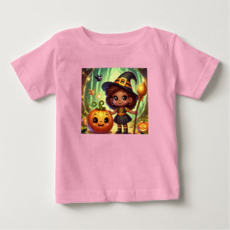 Cute Halloween, liten häxa T Shirt