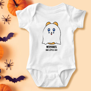 Cute Halloween Little Boo Ghost Personlig T Shirt