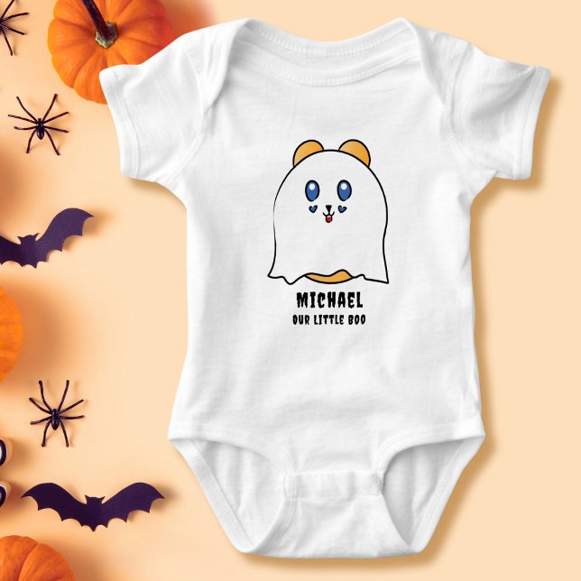 Cute Halloween Little Boo Ghost Personlig T Shirt (Skapare uppladdad)