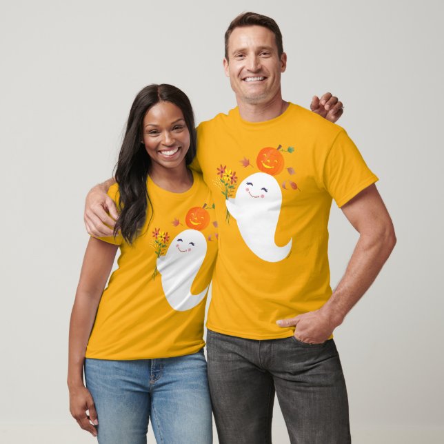 Cute Halloween Little Boo Ghost T Shirt (Unisex)
