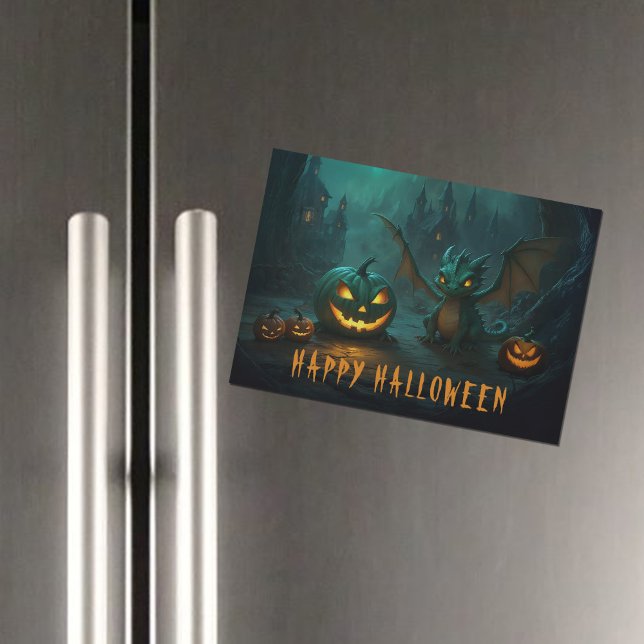 Cute Halloween-magnetkort för krumpor (Skapare uppladdad)