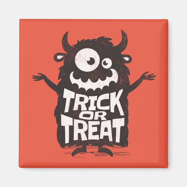 Cute Halloween-monster Magnet (Framsidan)