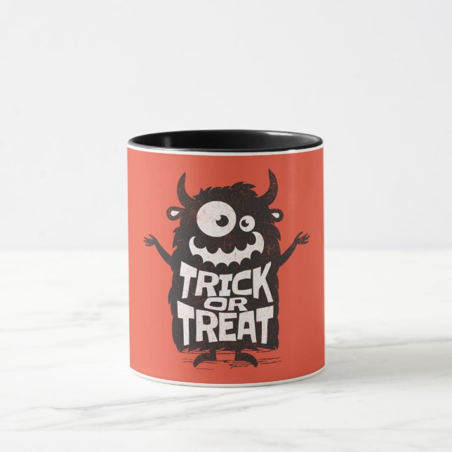 Cute Halloween-monster Mugg (Center)
