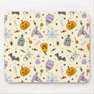 Cute Halloween Mönster Musmatta