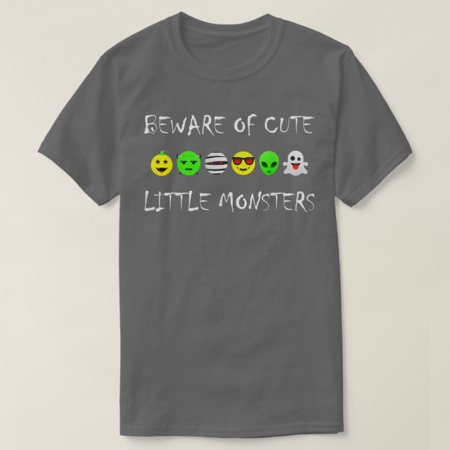 Cute Halloween Monsters104 1461 T Shirt (Design framsida)